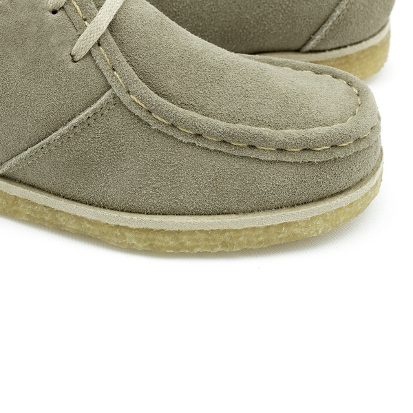 Sapato Cacareco Cáqui em couro natural, forrado em tecido poliéster e  solado crepe em borracha látex. | DALESHOES