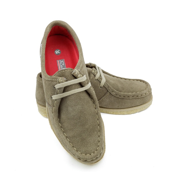 Sapato Cacareco Rato em couro natural, forrado em tecido poliéster e solado  crepe em borracha látex. | DALESHOES
