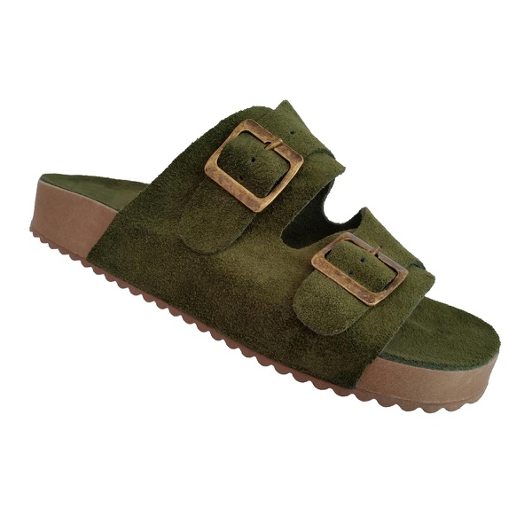 Sandalia birken verde clearance