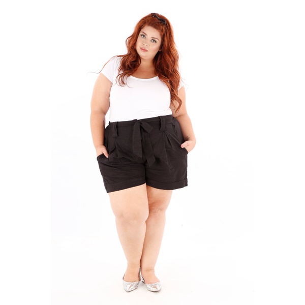 shorts clochard plus size