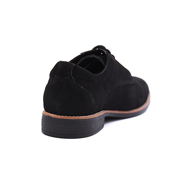 Sapato Masculino Casual em Couro Nobuck Preto | D\u0026R SHOES