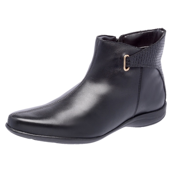 bota feminina cano curto pelica