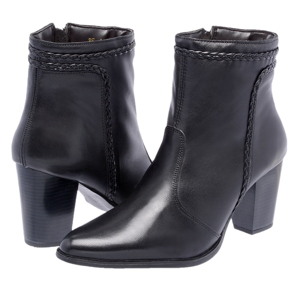 bota social feminina cano curto