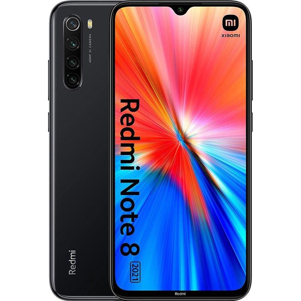 Celular Smartphone Redmi Note 8 2021 64GB 4GB Ram Preto Indiano Xiaomi