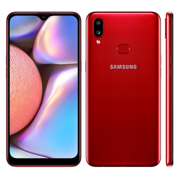 Smartphone Samsung Galaxy A10s 32GB - Vermelho