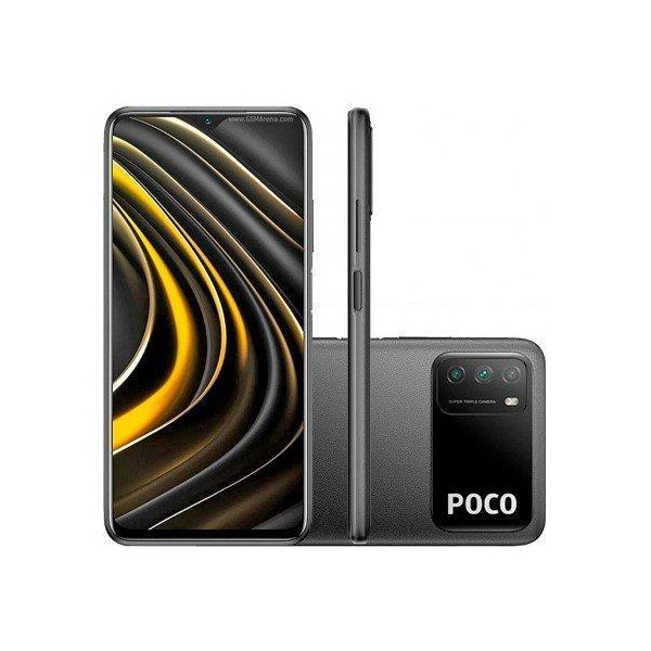 Smartphone Xiaomi Pocophone Poco M3 64GB Power Black (Preto)
