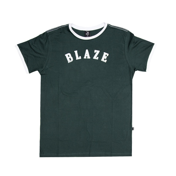 Camiseta Blaze Supply Tee Pipe Embroidery Vintage Green