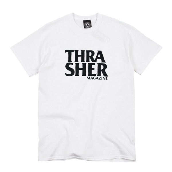 Camiseta Thrasher Anti Logo White