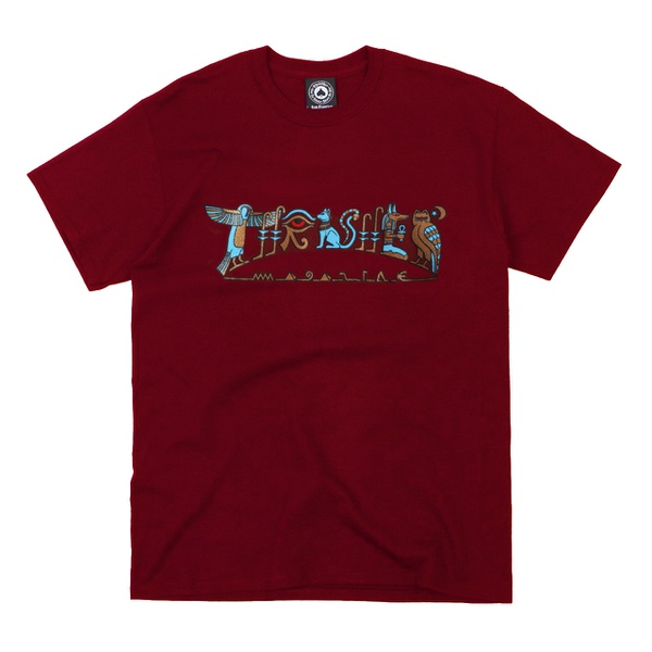 Camiseta Thrasher Hieroglyphics Burgundy