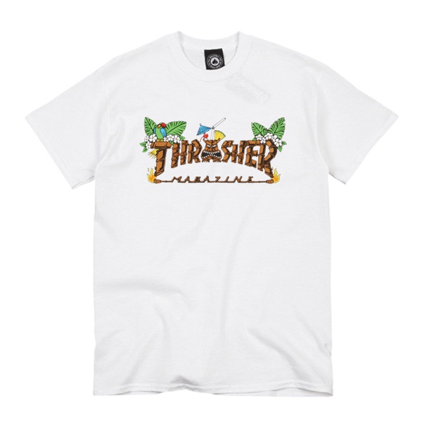 Camiseta Thrasher Tiki White