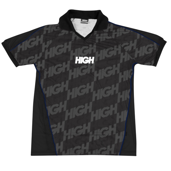 Camiseta HIGH Soccer Logo Black White