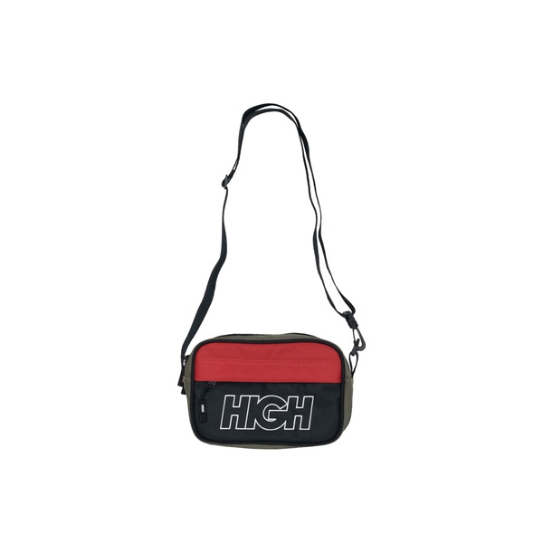 supreme nike shoulder bolsa green