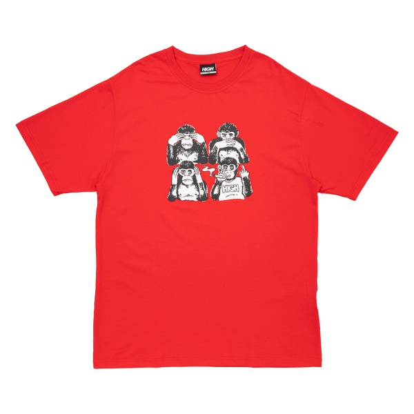 Camiseta High Tee Monkeys Red