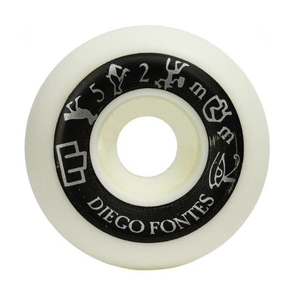 Moska Wheels Diego Fonts 52mm