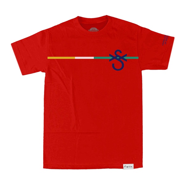 Camiseta Sigilo Colors Equality Vermelha