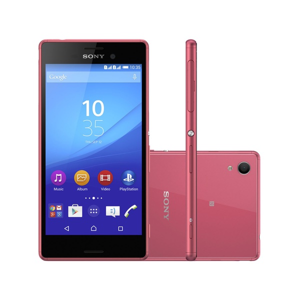 Smartphone Sony Xperia M4 Aqua 16GB Dual Chip 4G - Câm. 13MP + Selfie 5MP Tela 5