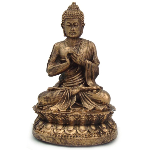 Buda Hindu Pequeno Dourado 