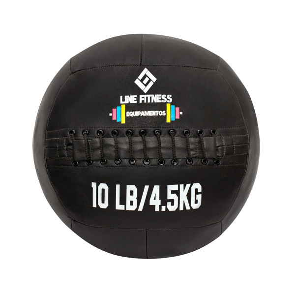 Wall Ball em Couro 10lb/4,5kg