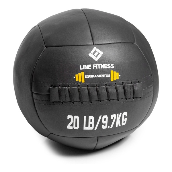 Wall Ball Em Couro Sintético 20lb/9,7kg