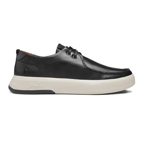 Sapato Masculino Sneaker 4 Furos Napa Confort Preto | JEF