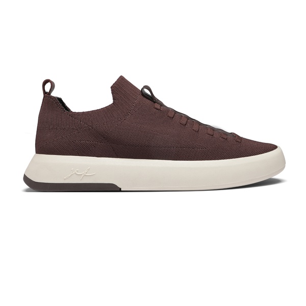 Sapato Masculino Sneaker Assinatura Jef Knit Café | JEF