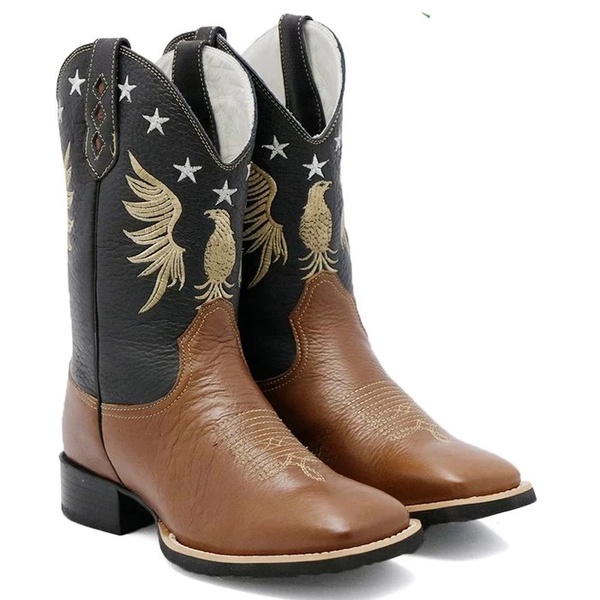 botas masculinas country cano longo