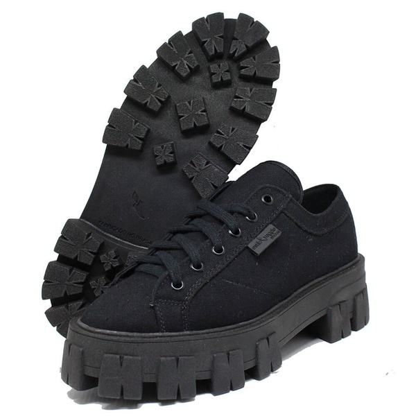 Tênis Tratorado De-Angelis Estilo Veggie Preto | ESTILO VEGGIE SHOES