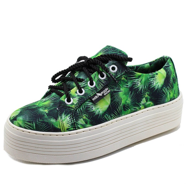 Tênis Cano Baixo Estilo Veggie Dioneia Verde | ESTILO VEGGIE SHOES