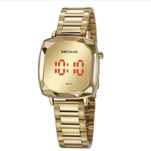 Relógio seculus feminino digital clearance