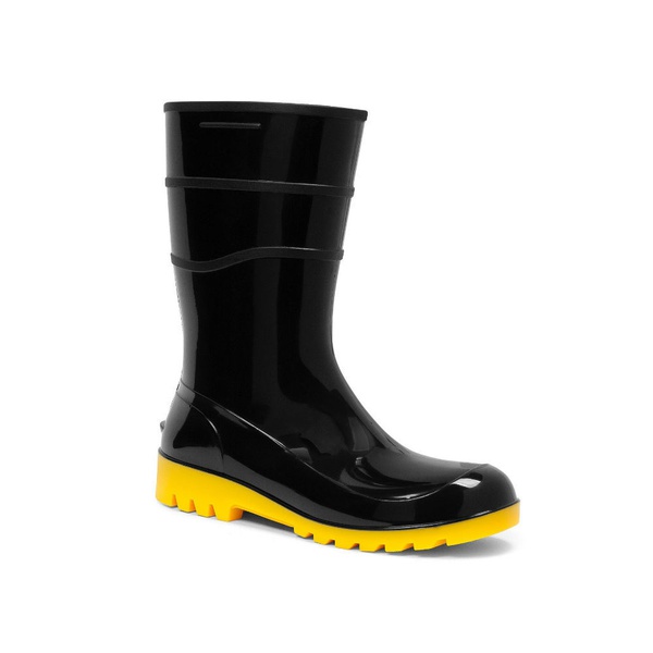 bota solado amarelo