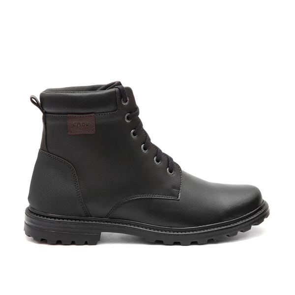Bota Masculina Fork Nebraska Preta | FORKCALC