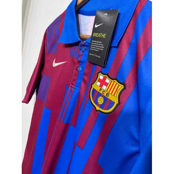 camisa do barcelona gola polo