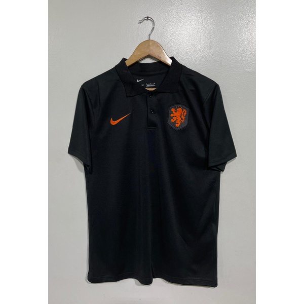 Camisa Seleção Holanda Gola Polo ( sem detalhe)