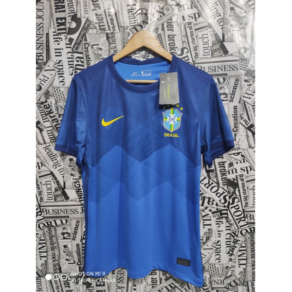Camisa Seleção Brasileira Azul Reserva Nike 20/21 0.2 | BRASIL FUT