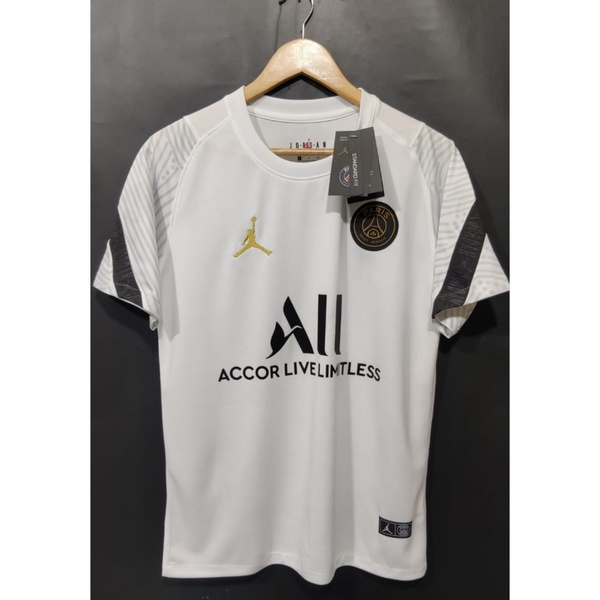 Camiseta paris saint germain branca clearance