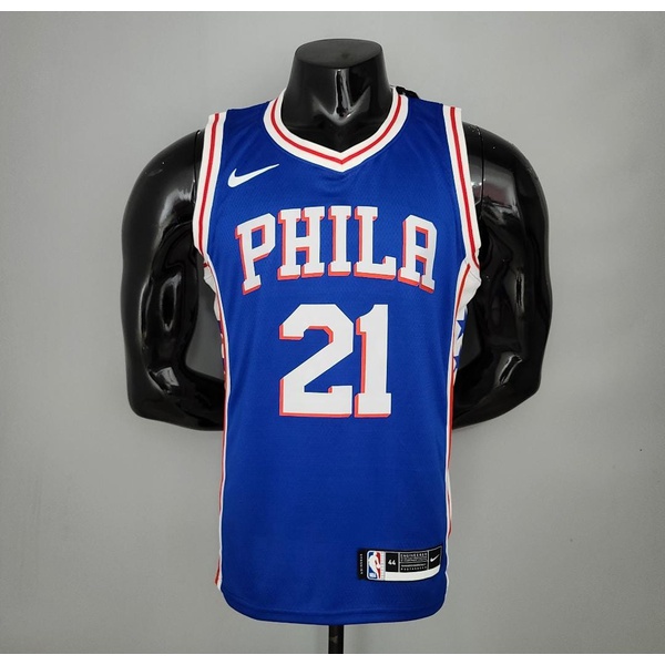 Regata NBA Philadelphia 76ers Silk (jogador) Joel Embiid 21