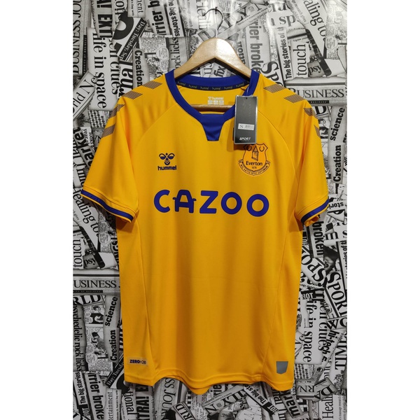 Camisa everton amarela clearance