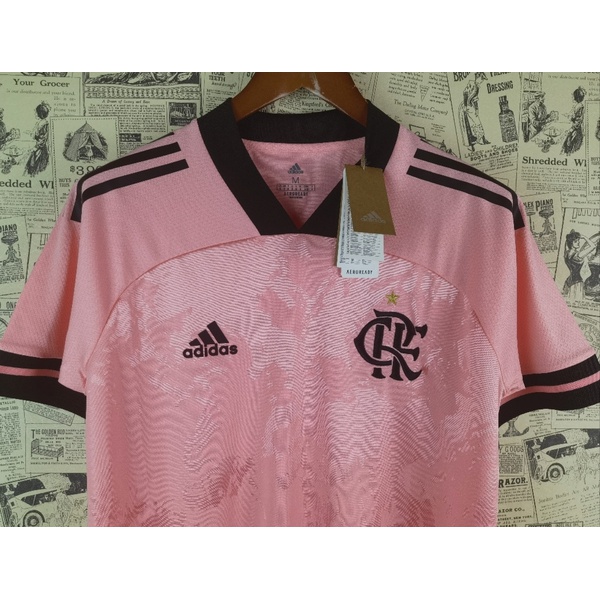 camiseta flamengo rosa feminina