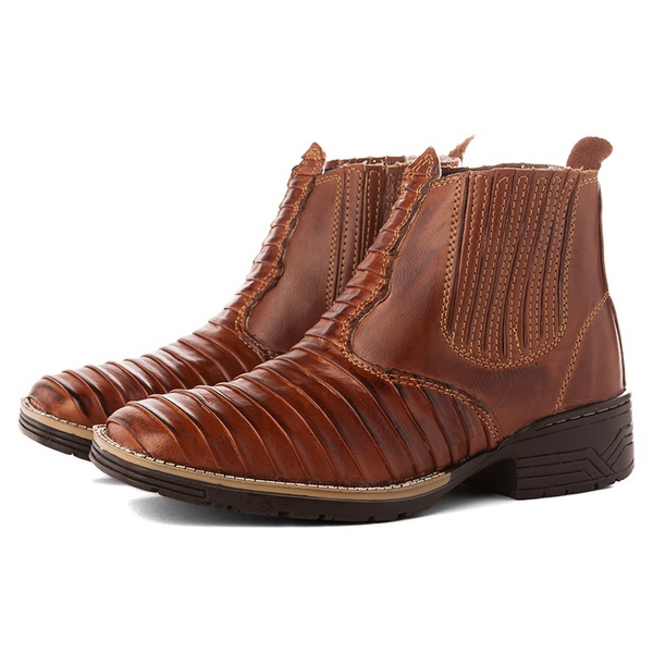 bota country masculina cano curto