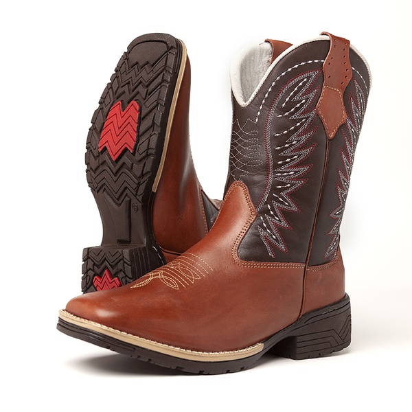 bota cano longo country masculina