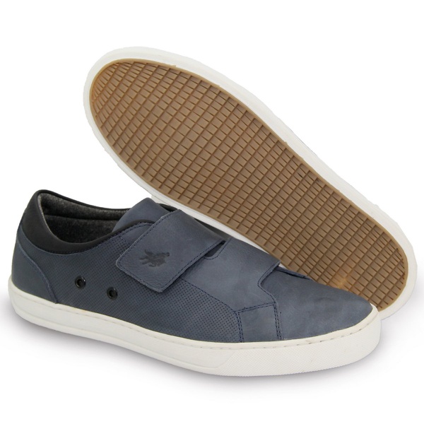 tenis de couro polo