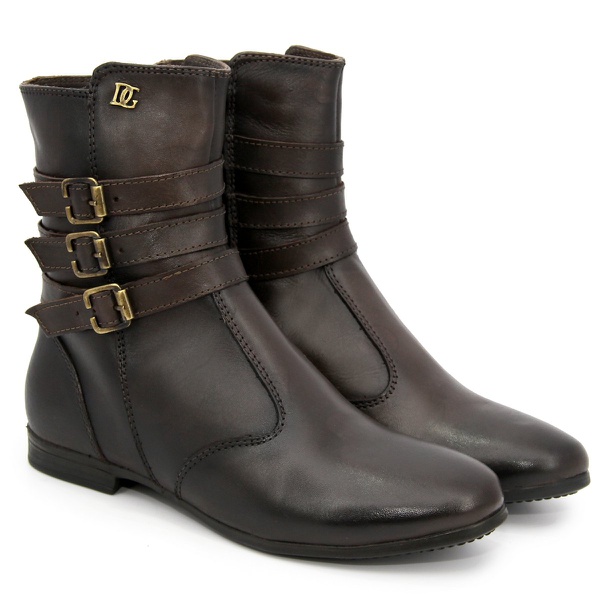 botas baixa feminina