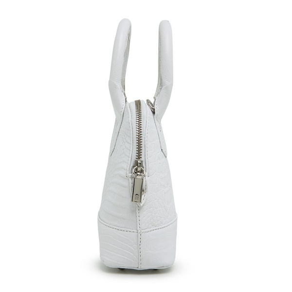 Bolsa branca couro legitimo clearance