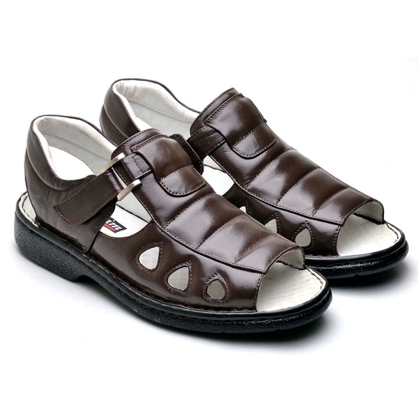 sandalia masculina ortopedica