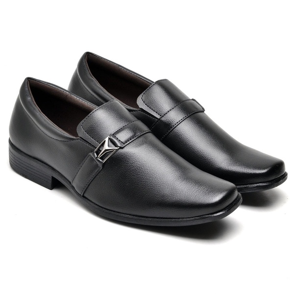 sapato social couro sintético