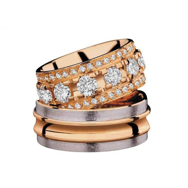 Aliança de Casamento Glamour com Diamantes de 25 Pontos