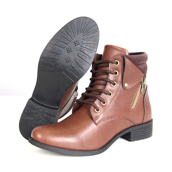 coturno feminino cor caramelo
