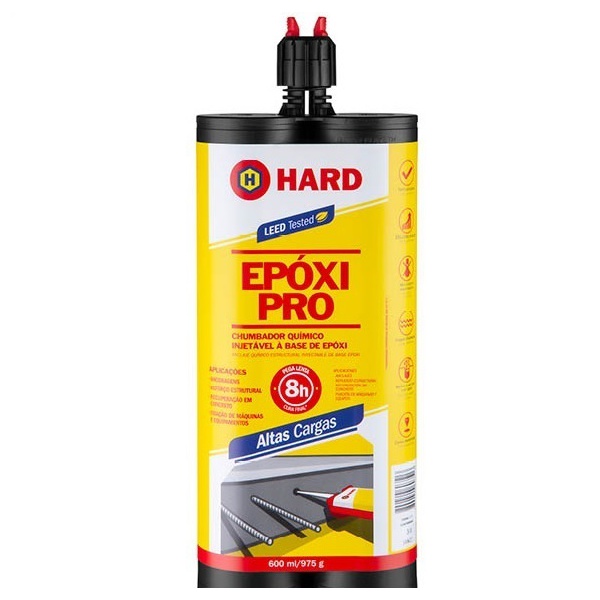 ADESIVO HARDFIX EPOXI 0,600L HARD