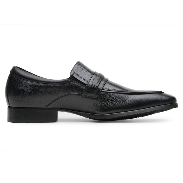 Sapato Social Jacometti Masculino Linha Scatamacchia De Couro Preto Jacometti
