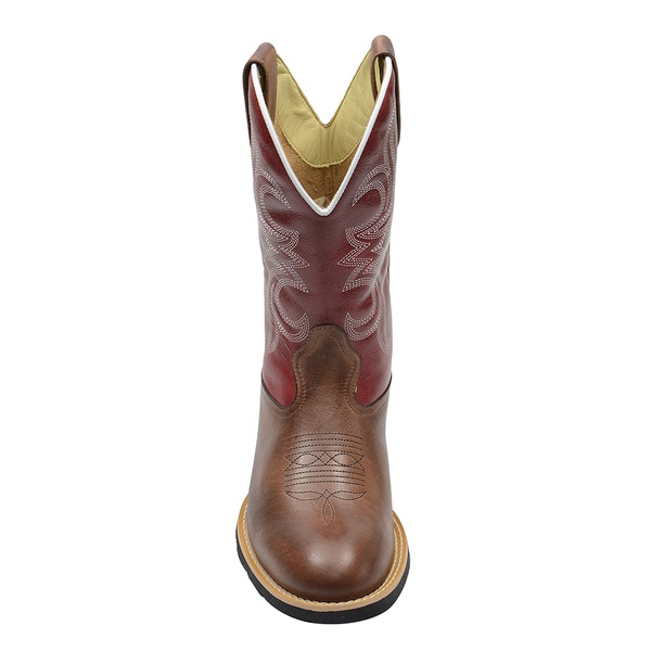 bota texana masculina cano alto